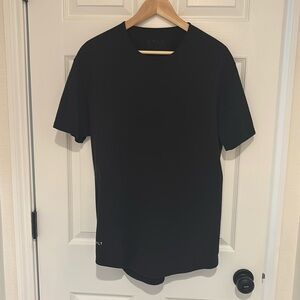 BYLT Drop-Cut: LUX T Shirt Black